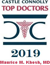 Castle Connolly Top Doctors 2019 Maurice M. Khosh, MD