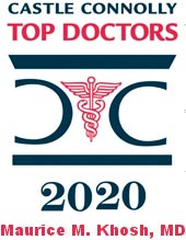 Castle Connolly Top Doctors 2020 Maurice M. Khosh, MD